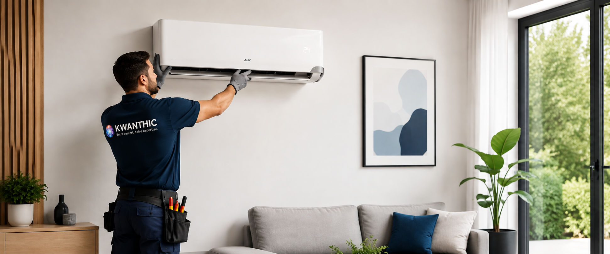 Installation d'un climatiseur